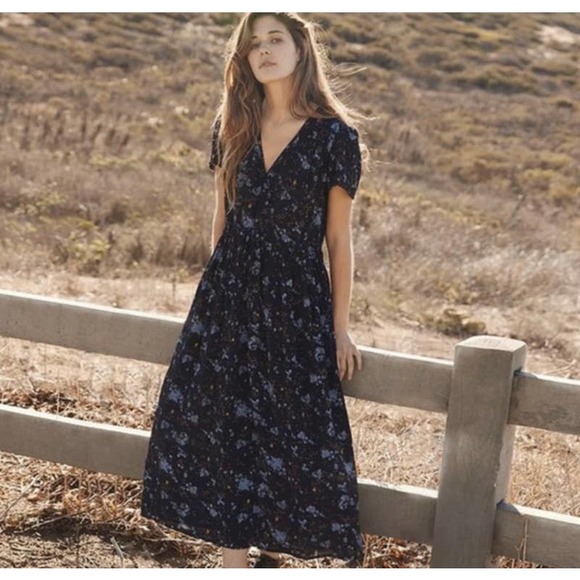 CHRISTY DAWN The Dawn Dress in Night Field Floral Print S - Picture 1 of 8